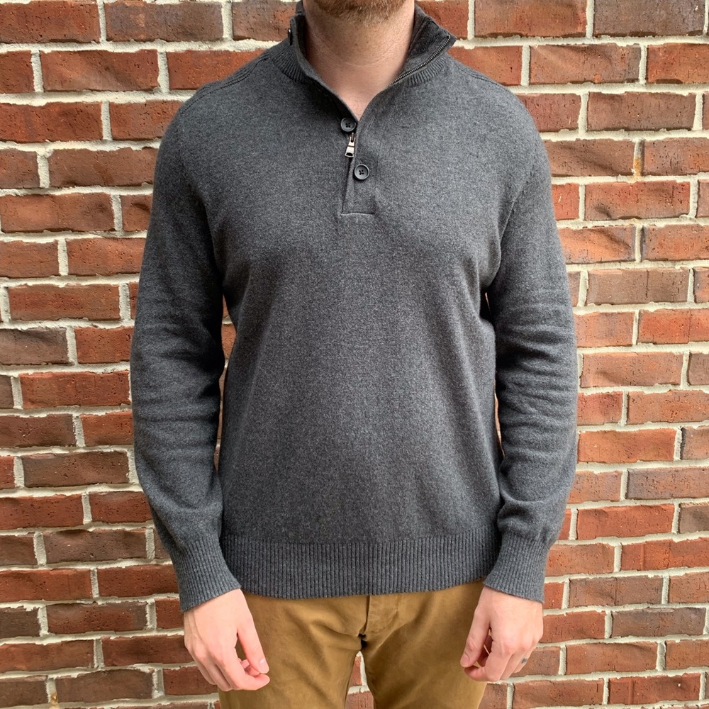 Men’s Banana Republic Grey Sweater Size Large
